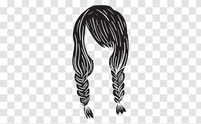 Braid Vector Graphics Drawing Vexel - Fashion Accessory - Hairs Icon Transparent PNG