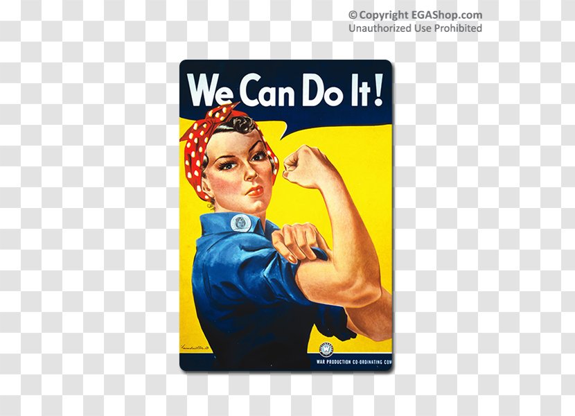 Naomi Parker Fraley We Can Do It! World War II Rosie The Riveter United States Of America Transparent PNG