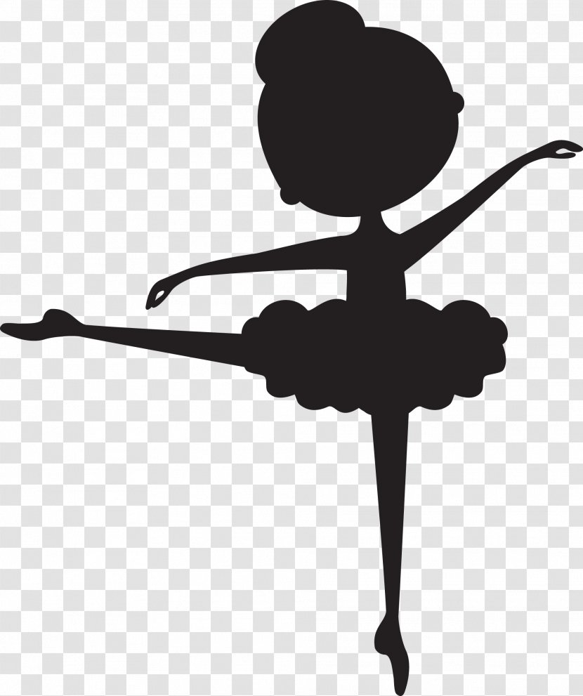 Ballet Dancer Shoe Silhouette - Flower Transparent PNG