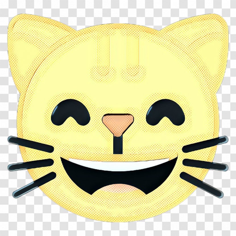 Smiley Face Background - Eye - Whiskers Snout Transparent PNG
