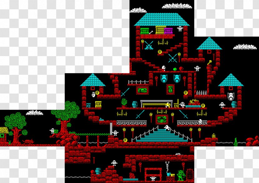 Fantasy World Dizzy Gift From The Gods Video Game ZX Spectrum Transparent PNG