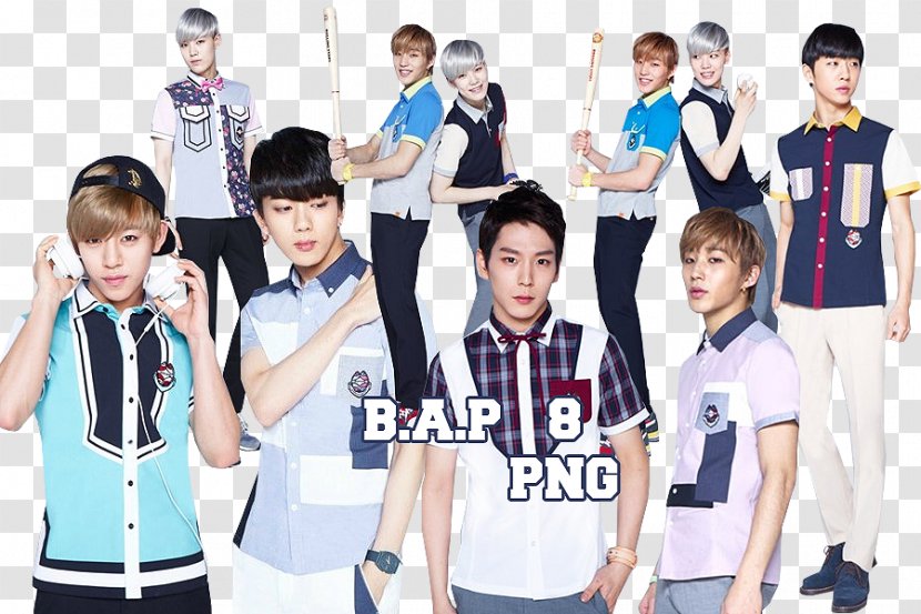 School Uniform K-pop T-shirt - Clothing - Bap Transparent PNG