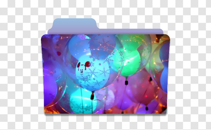 Balloon Computer Wallpaper Turquoise - Folder Balloons Transparent PNG