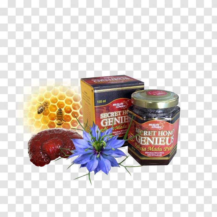Honey Bee Flavor Jam Transparent PNG