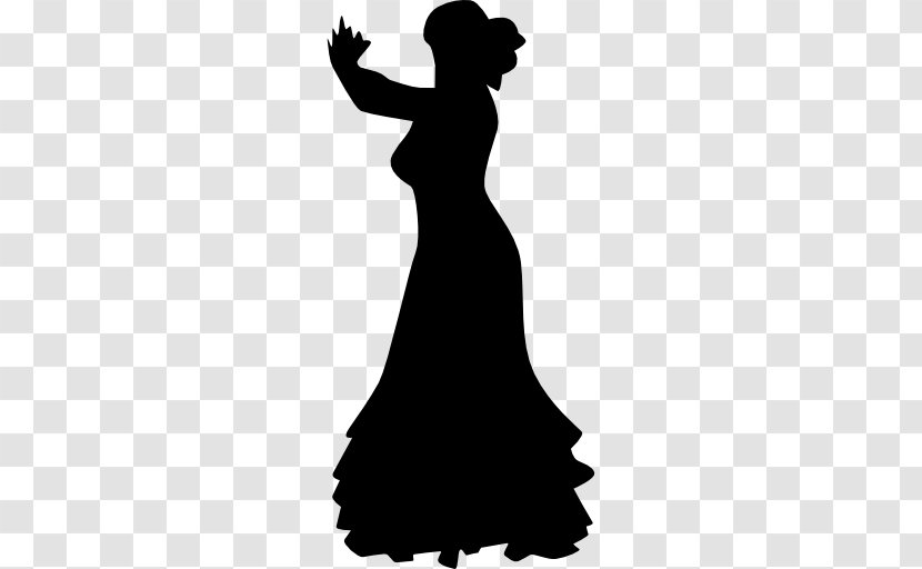 Dance Flamenco Silhouette - Partner Transparent PNG