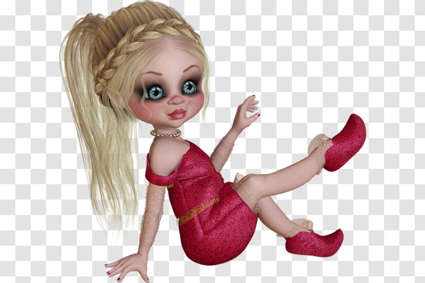 Barbie In The Pink Shoes Doll Toy Monchhichi - Cartoon Transparent PNG