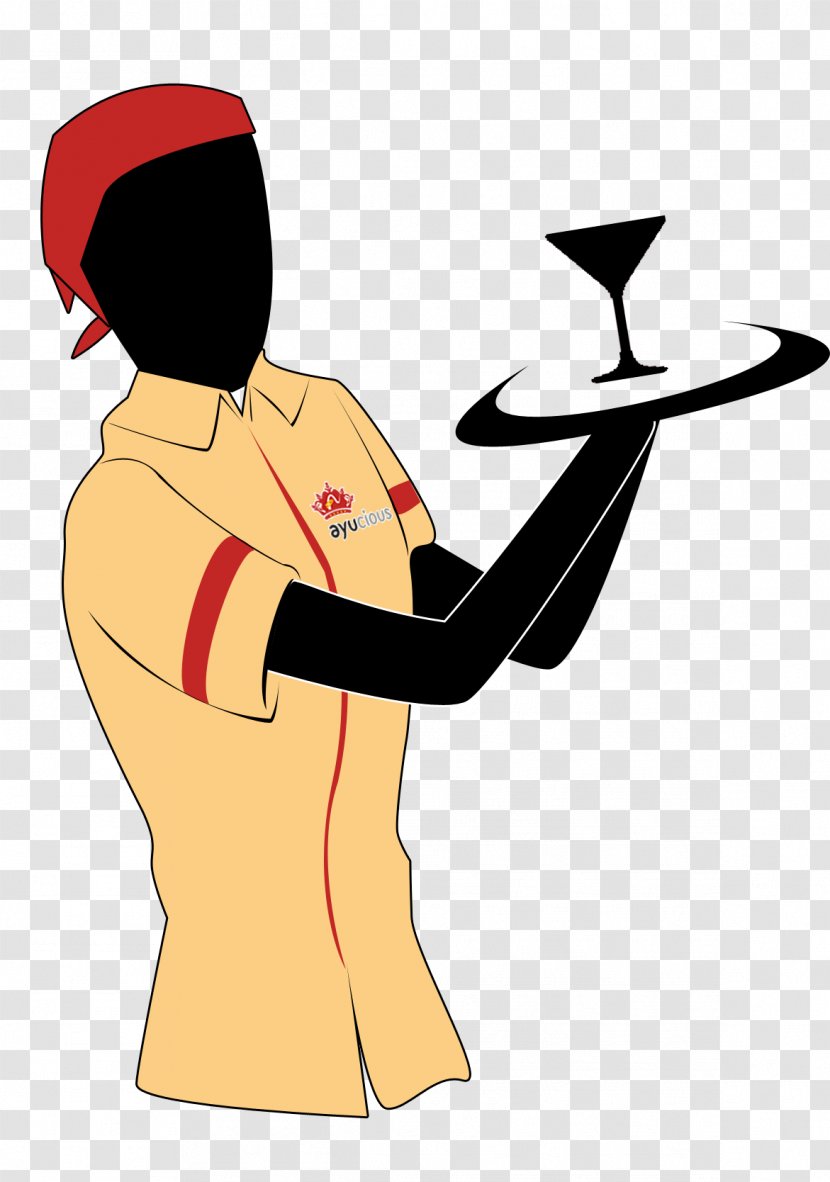 Waiter Clip Art - Flower - Wai Vector Transparent PNG