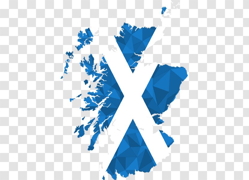 Flag Of Scotland Map Stock Photography - Leaf Transparent PNG