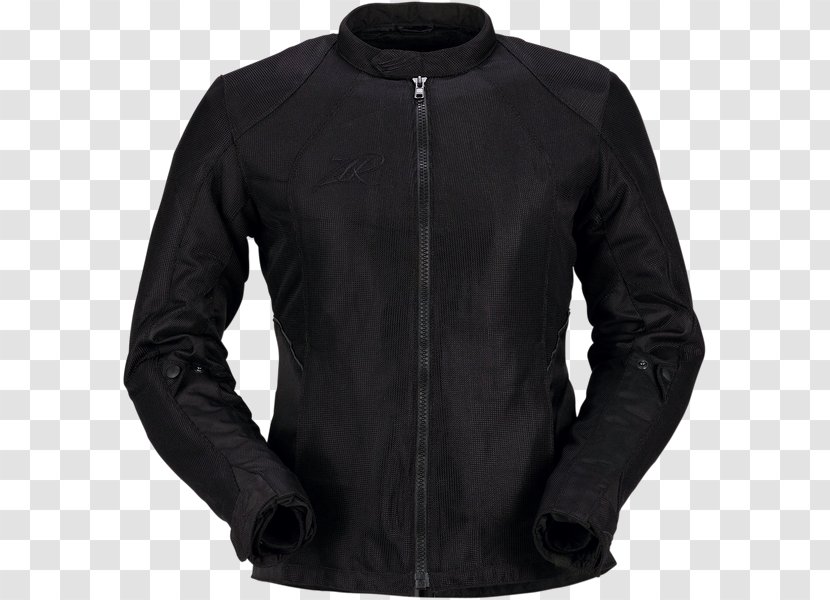 Leather Jacket Hoodie T-shirt Zipper Transparent PNG
