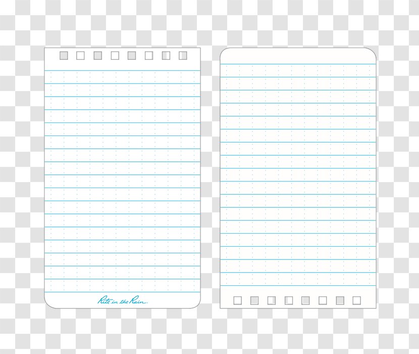 Paper Line Font - Notebook - Design Transparent PNG