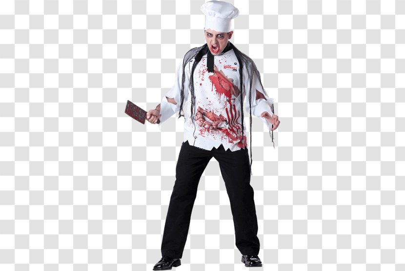 Halloween Costume T-shirt Carnival - Outerwear - Chef Dress Transparent PNG