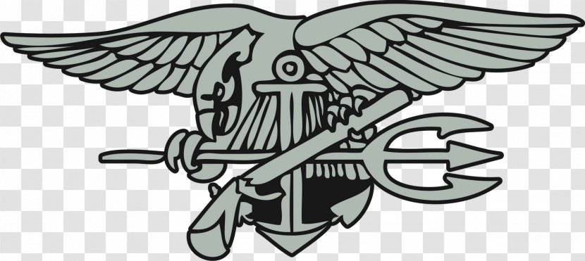 United States Navy SEALs Special Warfare Insignia - Logo Transparent PNG
