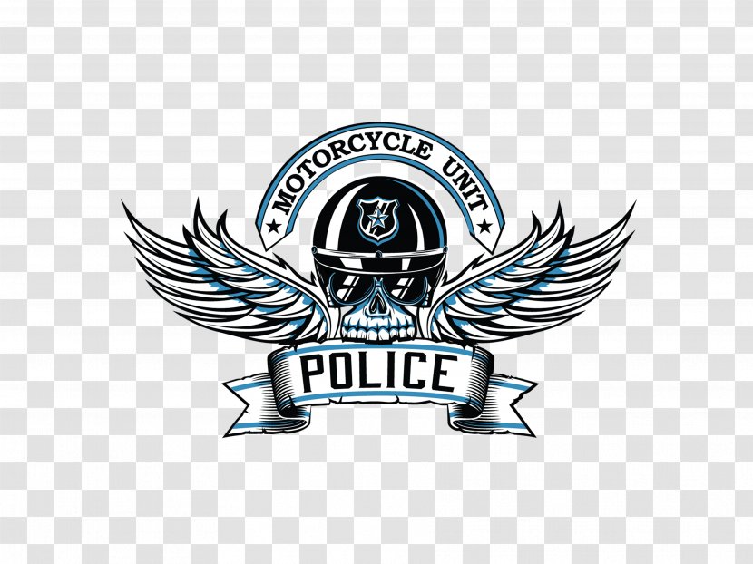 Police Motorcycle T-shirt Officer - Tshirt Transparent PNG
