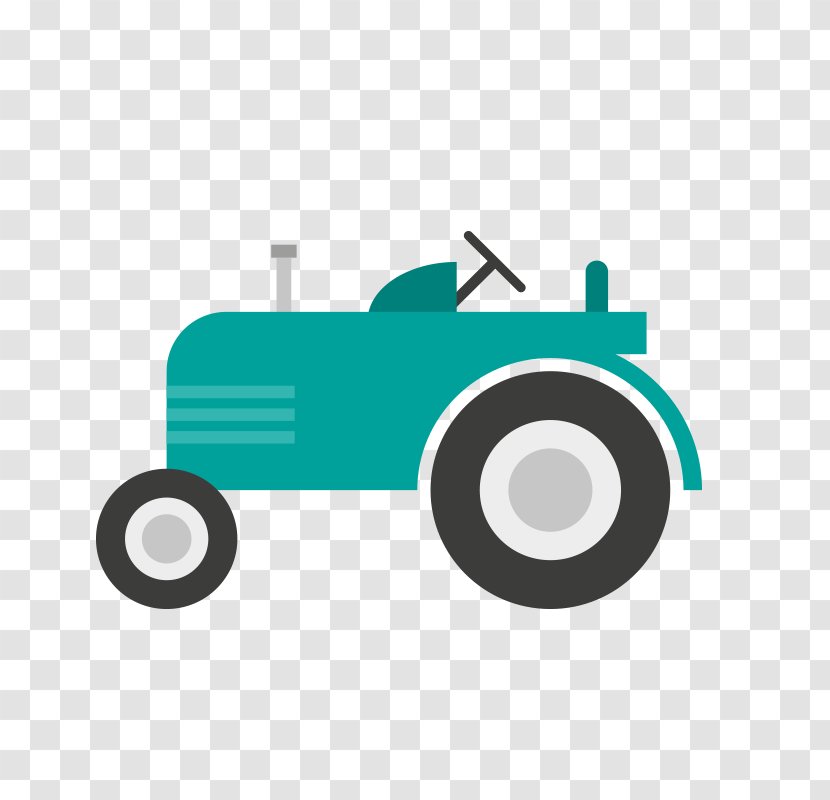 Cattle Farm Tractor Euclidean Vector - Logo Transparent PNG