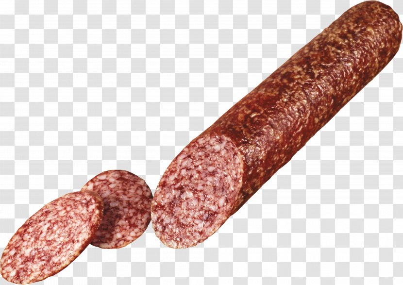 Salami Bacon Sausage Bratwurst Mettwurst - Pepperoni Transparent PNG