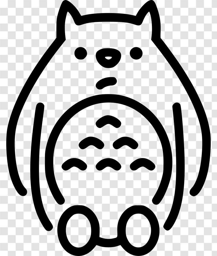 Totoro - Dog Like Mammal - Smile Transparent PNG
