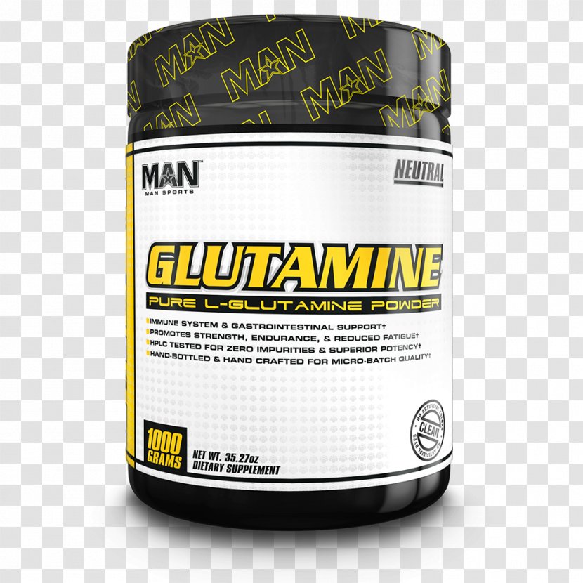 Dietary Supplement Glutamine Sports Nutrition Bodybuilding - Sport Man Transparent PNG