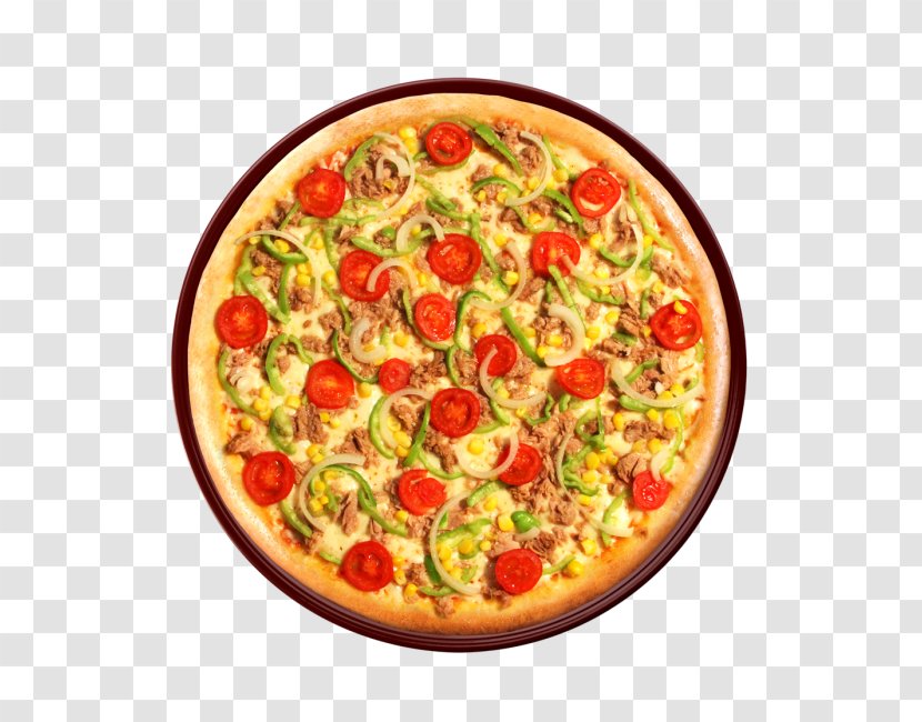 California-style Pizza Italian Cuisine Sicilian Take-out - Cheese Transparent PNG