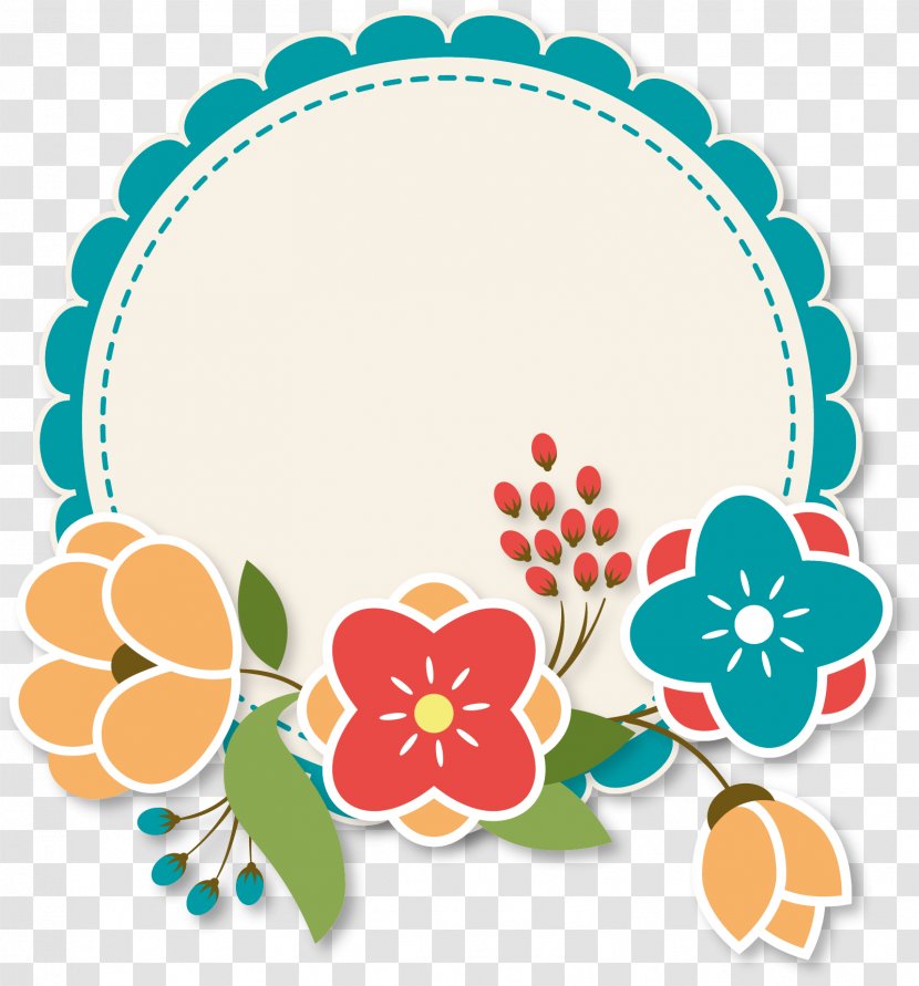 Paper Flower Label Blossom - Area - Cute Transparent PNG