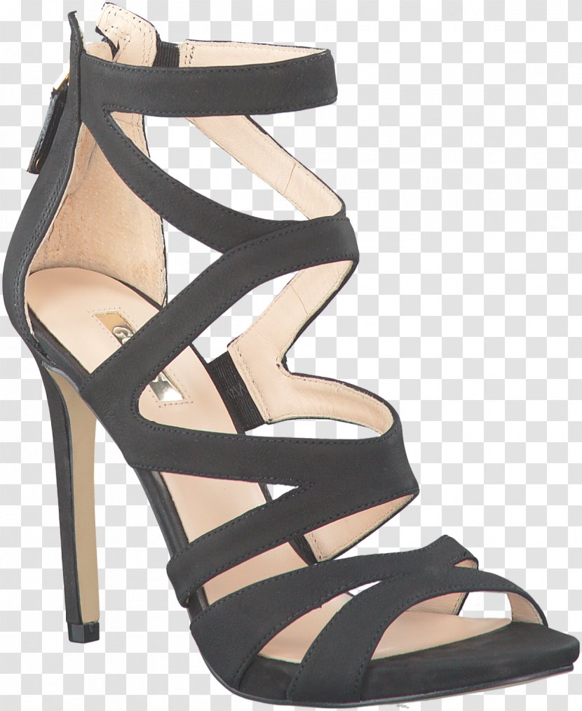 Sandal Guess Shoe Leather Clothing - Espadrille Transparent PNG