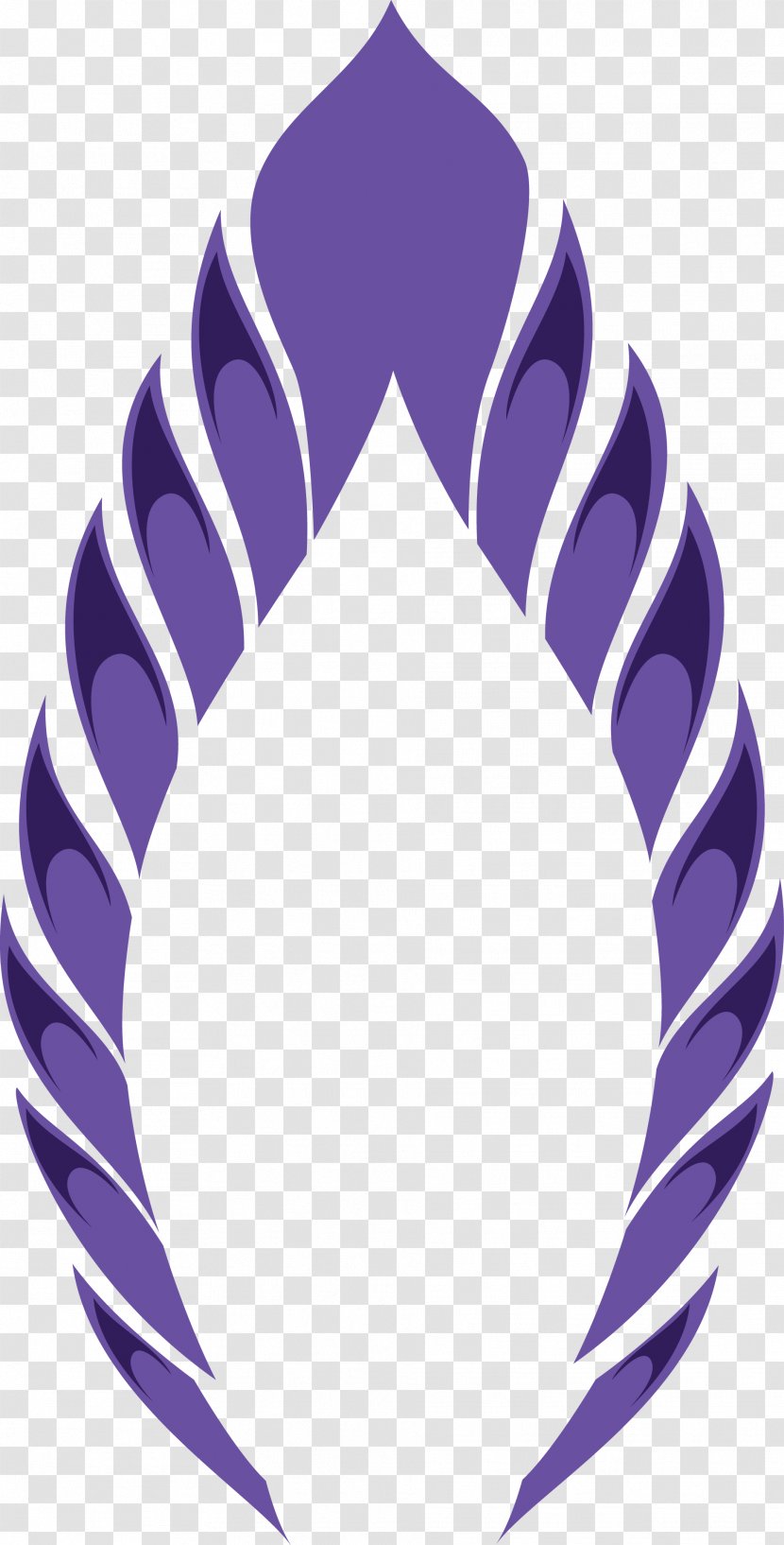Pavo National Symbols Of India Shape Pattern - Violet - Peacock Vector Transparent PNG