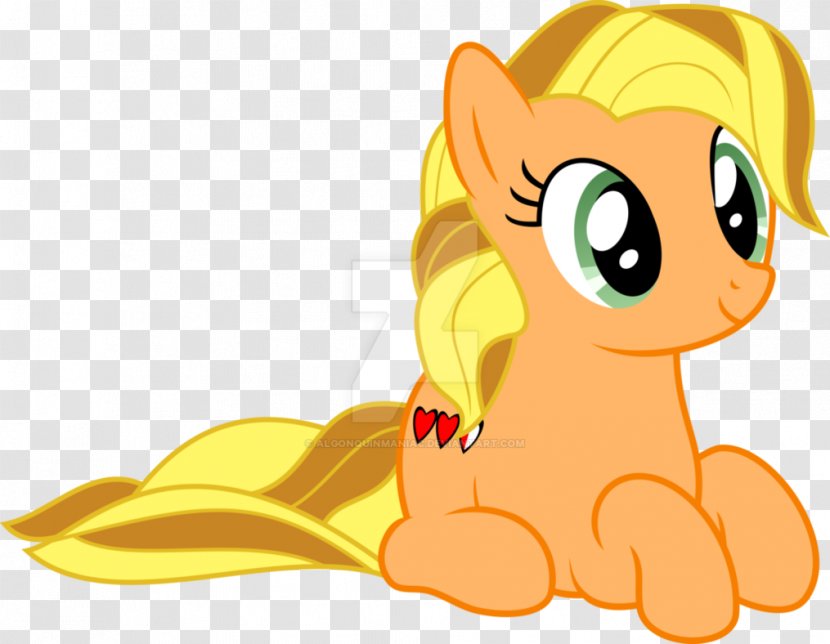 Pinkie Pie Rarity Rainbow Dash Applejack Pony - Yellow - Algonquian Vector Transparent PNG