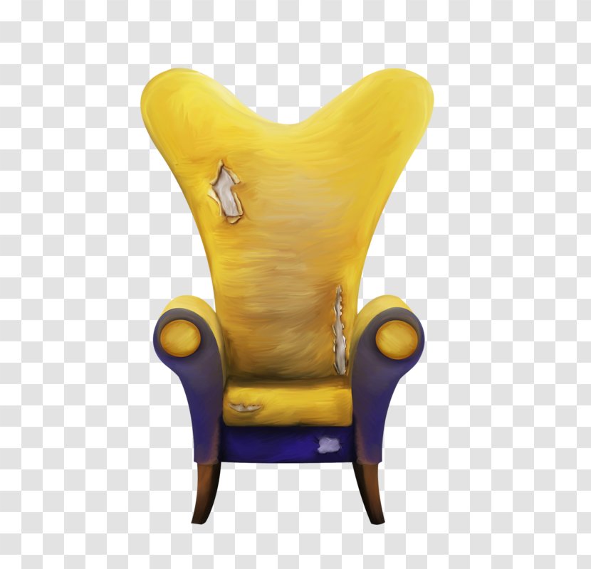 Chair Product Design Comfort - Yellow Transparent PNG