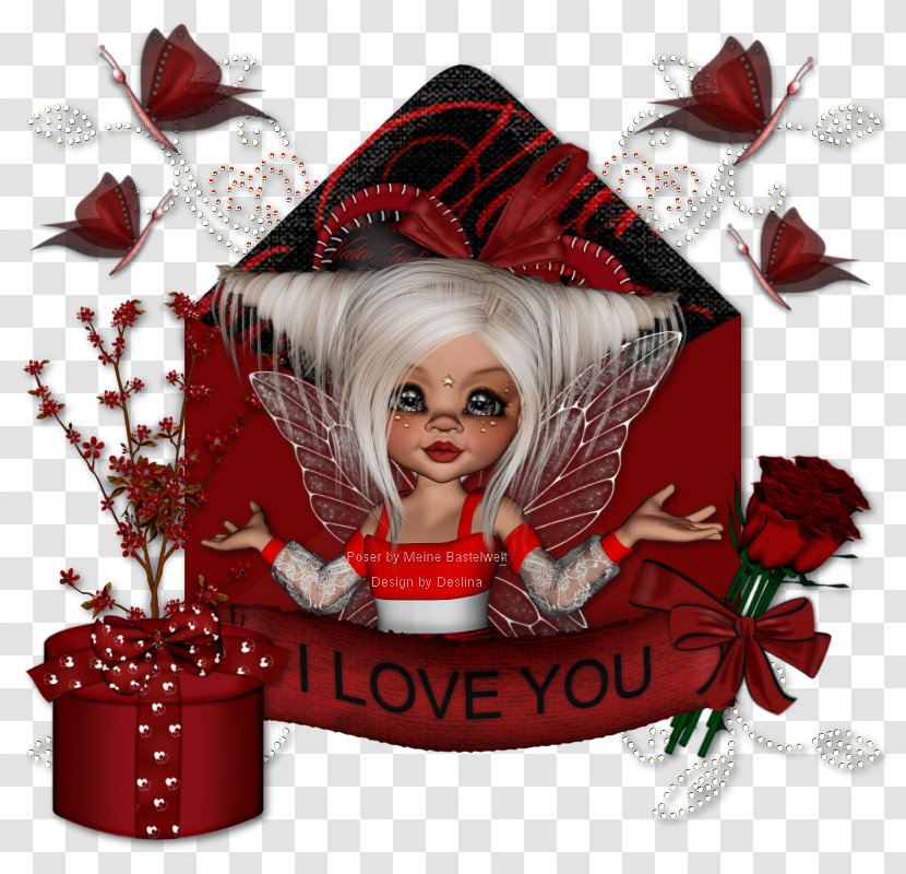 Christmas Ornament Rose Family Valentine's Day - Holiday - Hg Transparent PNG