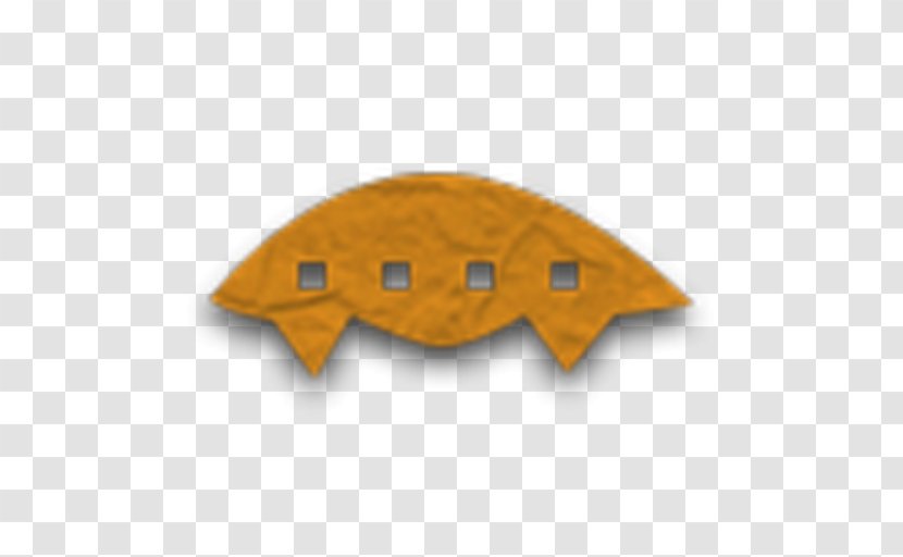 Angle - Orange - Space Invaders Transparent PNG