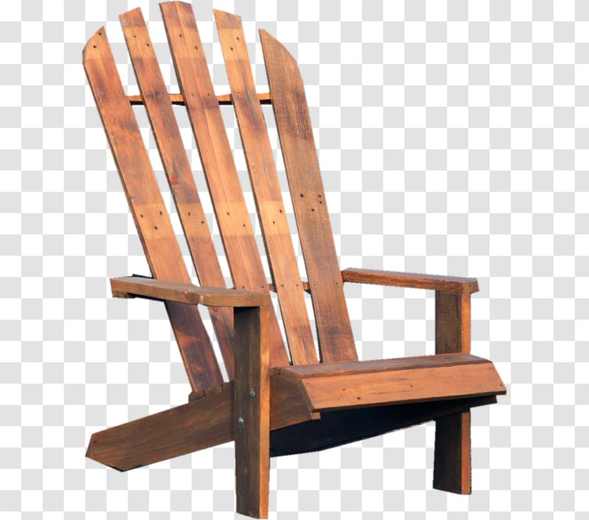 Chair Garden Furniture Hardwood - Wood Transparent PNG