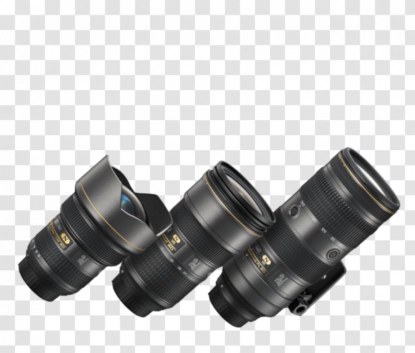 Nikkor Camera Lens Nikon Zoom Digital SLR - Optical Instrument Transparent PNG