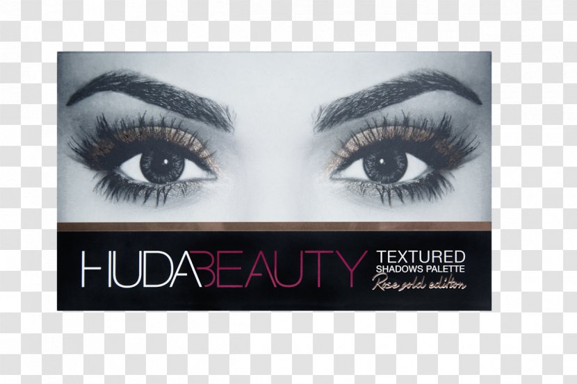 Huda Beauty Rose Gold Textured Shadows Palette Eye Shadow Desert Dusk Eyeshadow Cosmetics Obsessions - Silhouette Transparent PNG