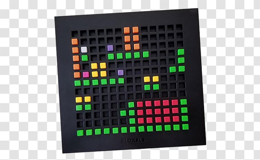 Bloxels Builder Video Game Box Set Board - Display Device Transparent PNG
