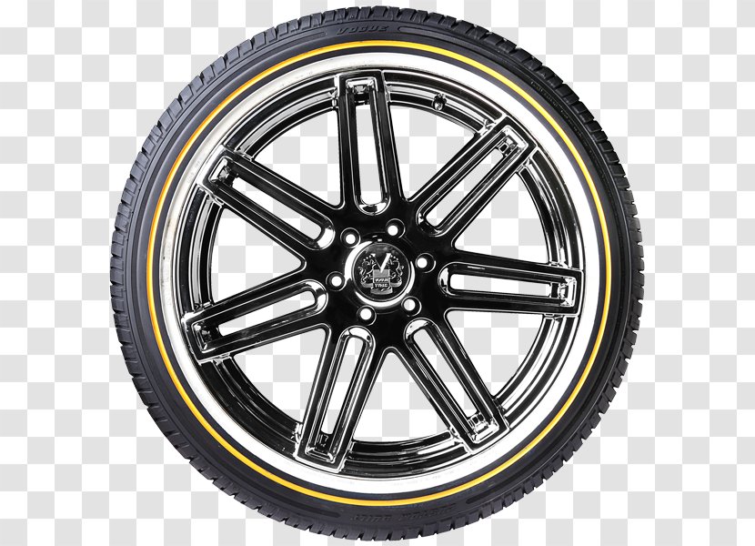 Alloy Wheel Car Radial Tire Vogue Tyre - Whitewall Transparent PNG