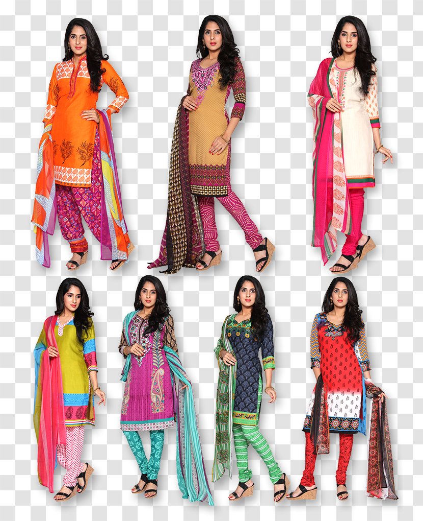 Clothing Dress Textile Женская одежда Churidar - Fashion Model Transparent PNG
