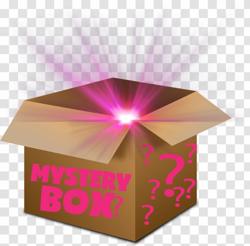 Pink M Cardboard Box Transparent PNG