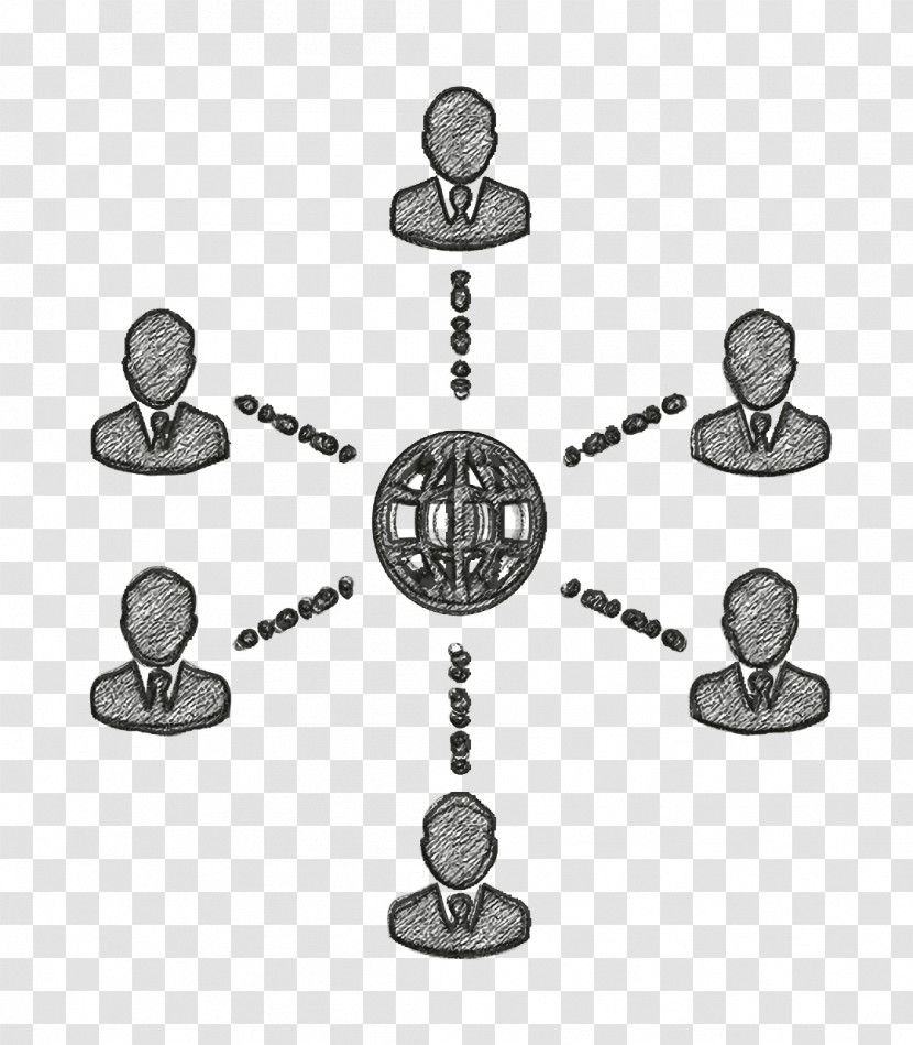 Business Icon Network Icon People Icon Transparent PNG