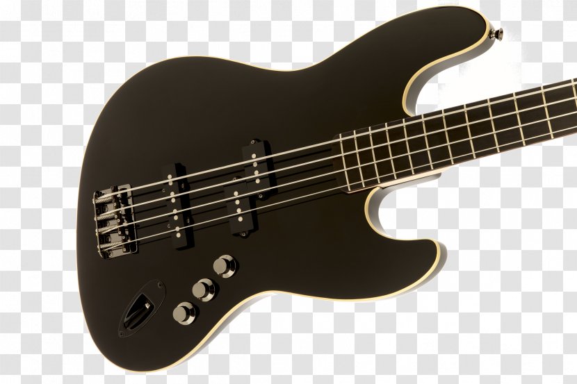 Fender Precision Bass Jaguar Jazz V Guitar - Silhouette Transparent PNG