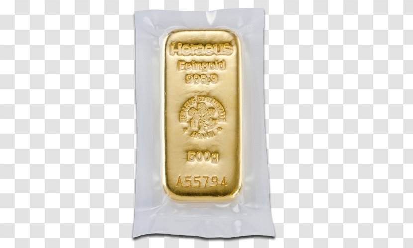 Gold Bar Perth Mint Heraeus Bullion - Ingot Transparent PNG