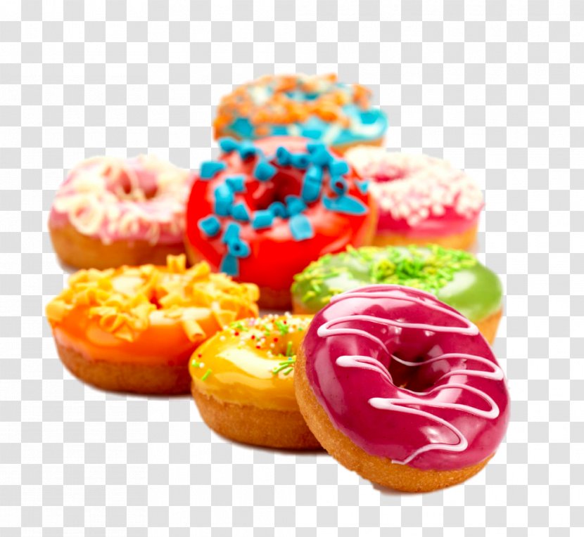 Doughnut High-definition Television Display Resolution 1080p Wallpaper - Food - Colorful Jam Donut Transparent PNG