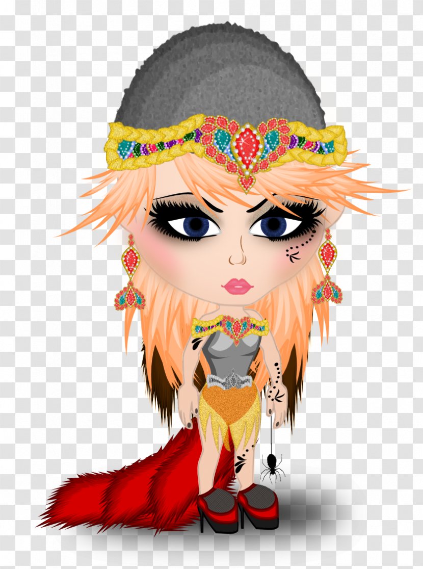 Headgear Character Fiction Clip Art - Carnival Dancer Transparent PNG