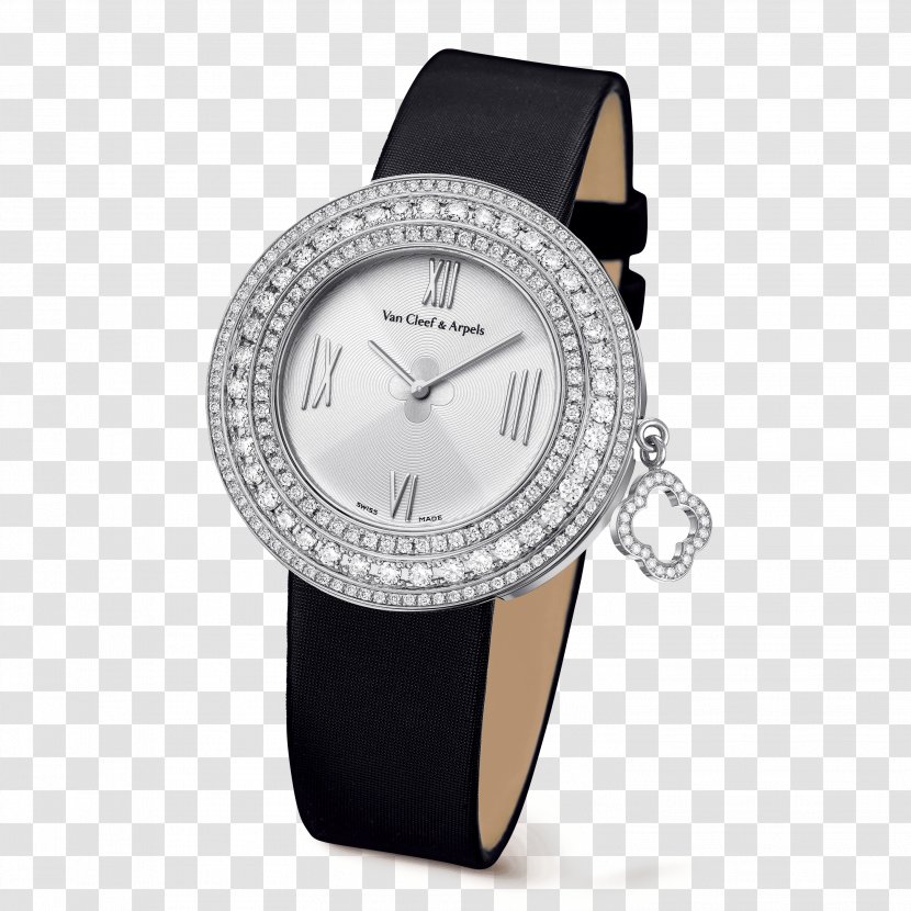 Van Cleef & Arpels Watch Jewellery Charm Bracelet Diamond - Centres Transparent PNG