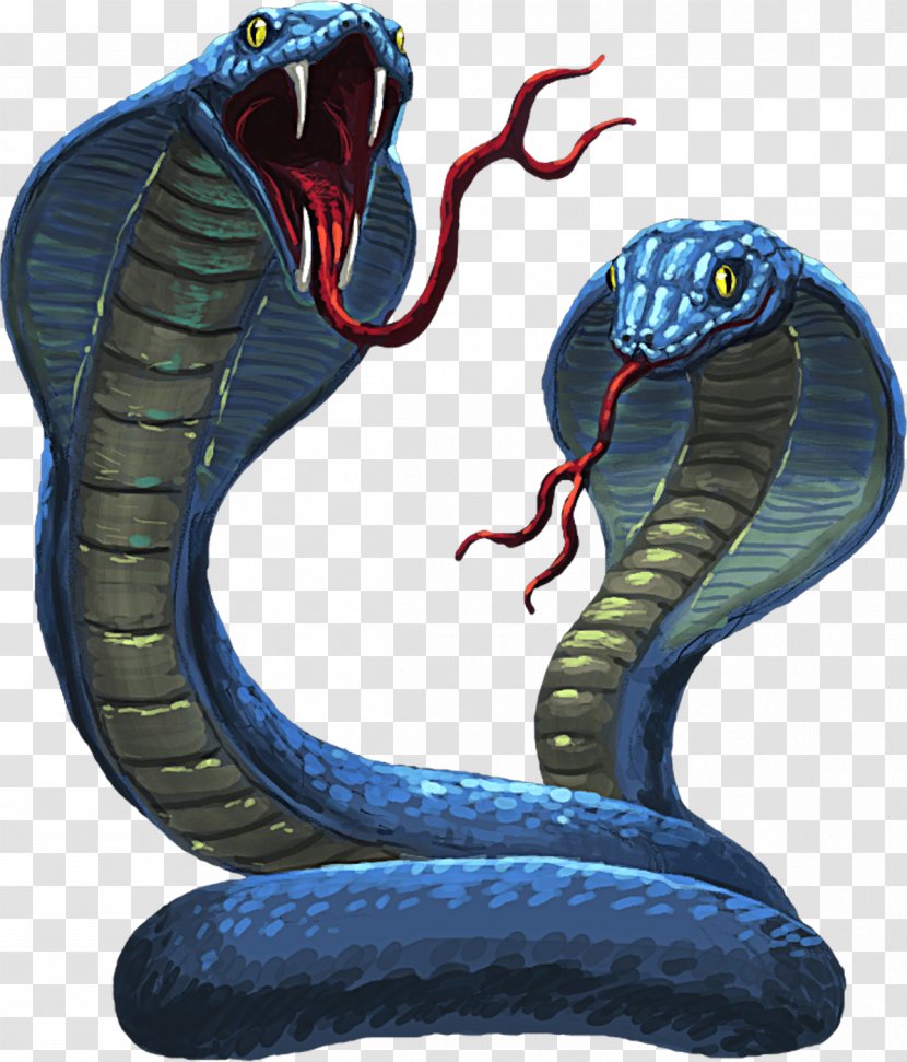 Snake Reptile King Cobra Elapidae - Serpent - Twins Transparent PNG