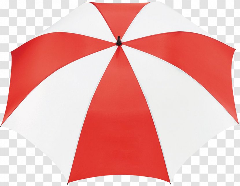 Umbrella Golf Promotional Merchandise White Red - Trade Transparent PNG