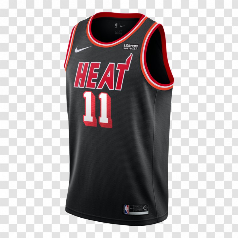Miami Heat Jersey Throwback Uniform Swingman Nike - Brand Transparent PNG