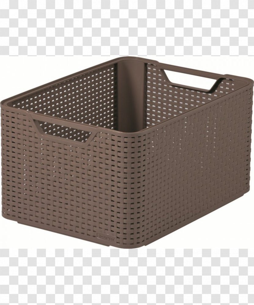 Box Basket Rattan Lid Wicker - Loom Transparent PNG