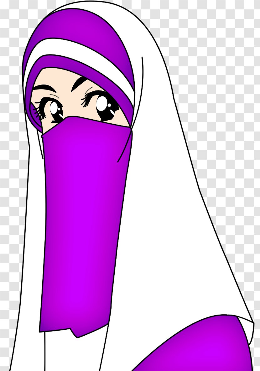 Muslim Cartoon Female Social Media - Tree Transparent PNG