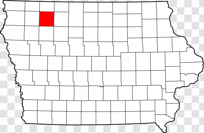 Jones County, Iowa Linn Butler Wayne - County - Map Transparent PNG