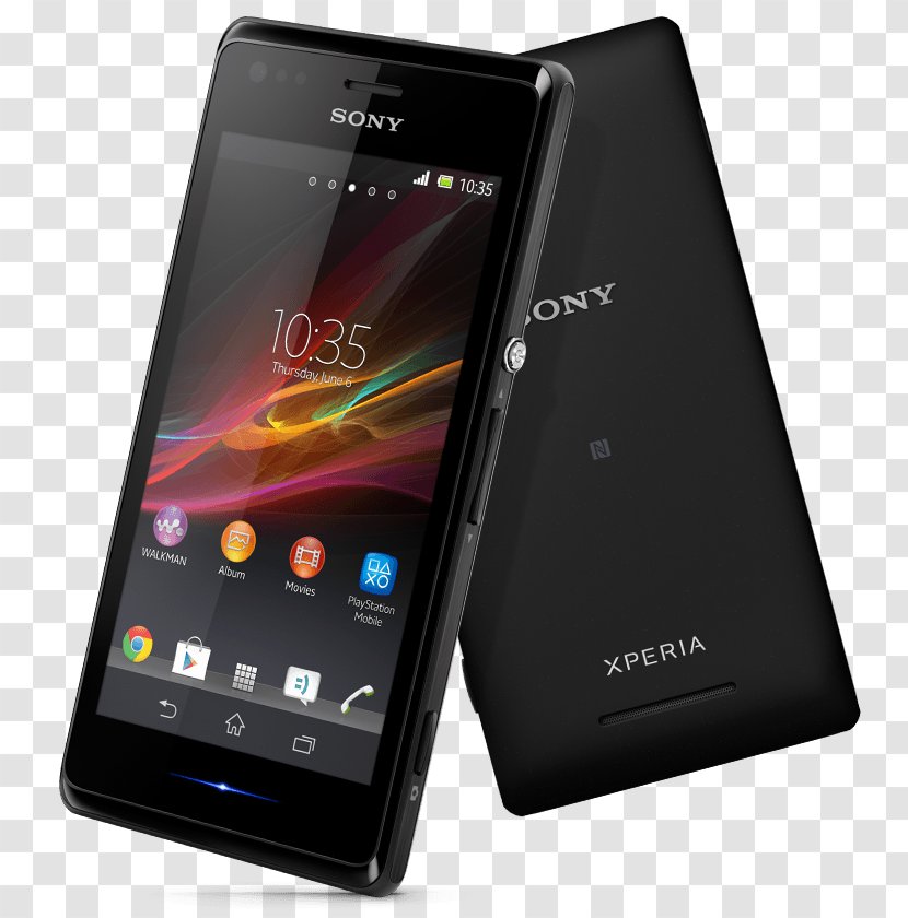 Sony Xperia S M4 Aqua L Z - Android - Smartphone Transparent PNG
