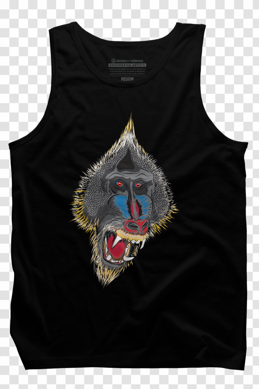 T-shirt Sleeveless Shirt Hoodie - Clothing - Baboon Transparent PNG